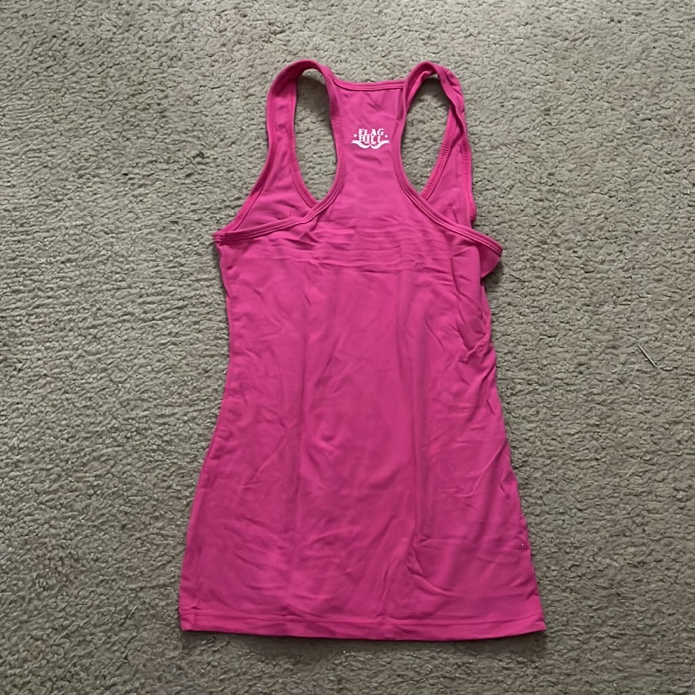 Rose All Day Pink Racerback Tank - Picture 2 of 6
